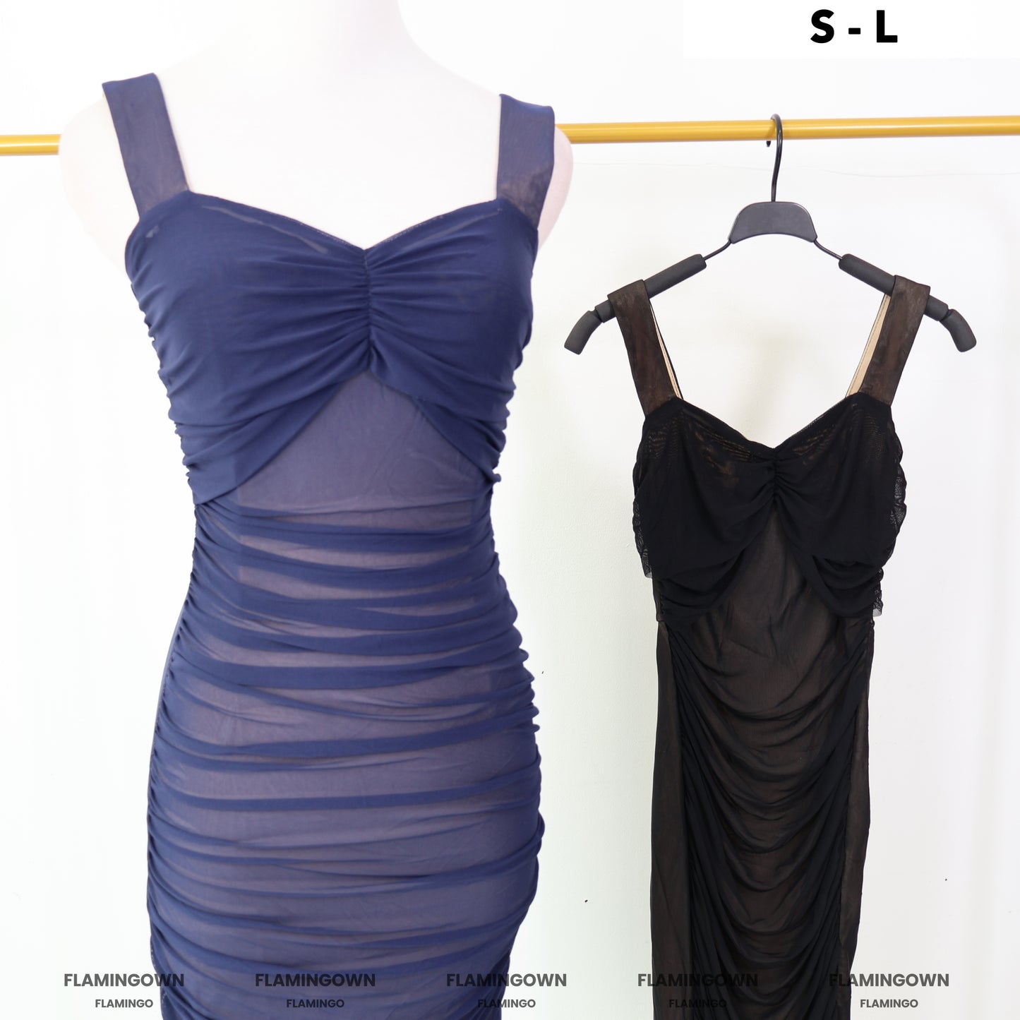 Ruched Bodycon Dress