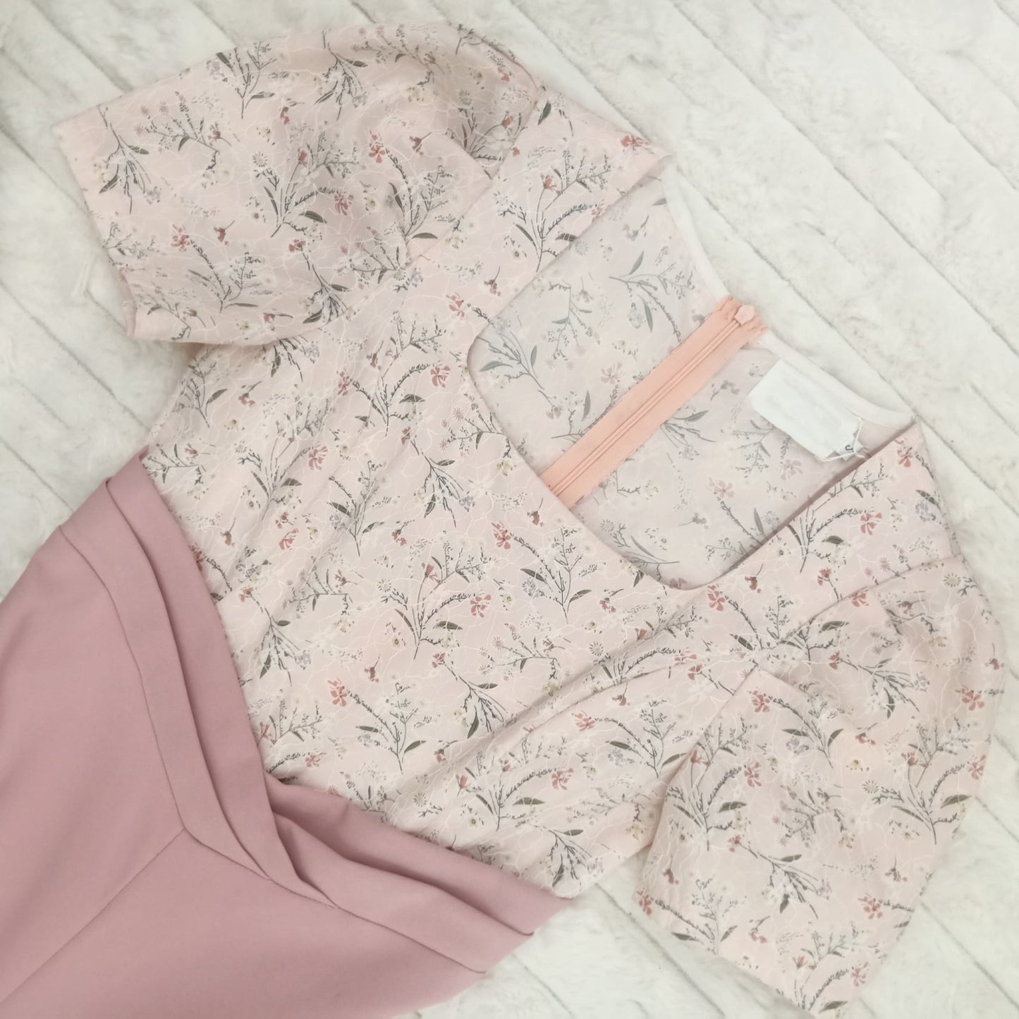 Square Neck Floral  Printed Jumpsuit
