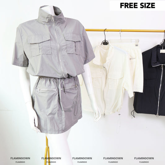 Set: Cargo Top & Skort