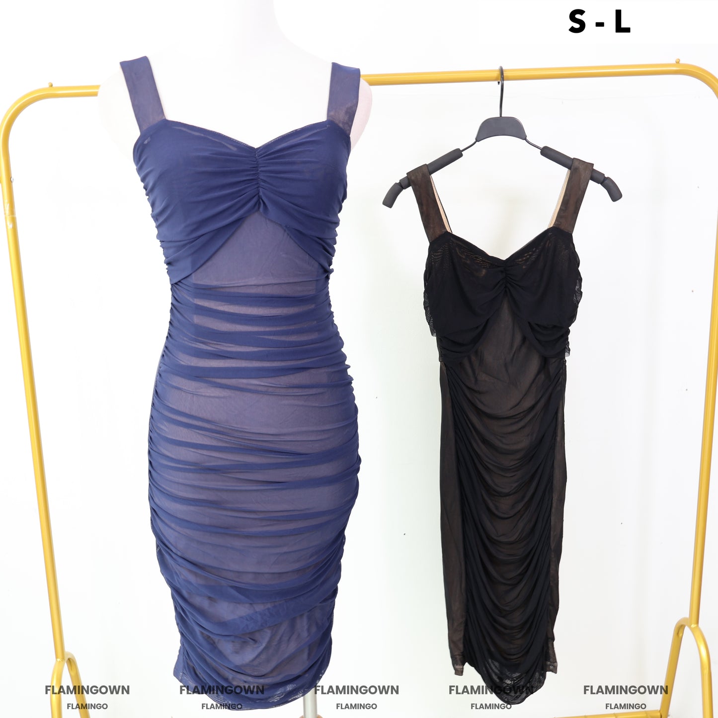 Ruched Bodycon Dress