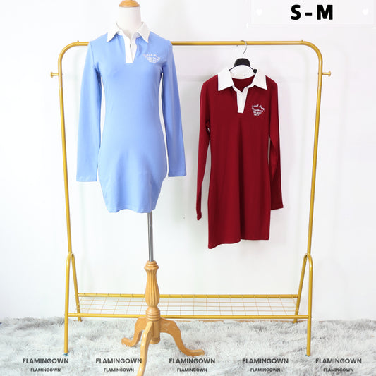 Long-Sleeve Tee Mini Dress