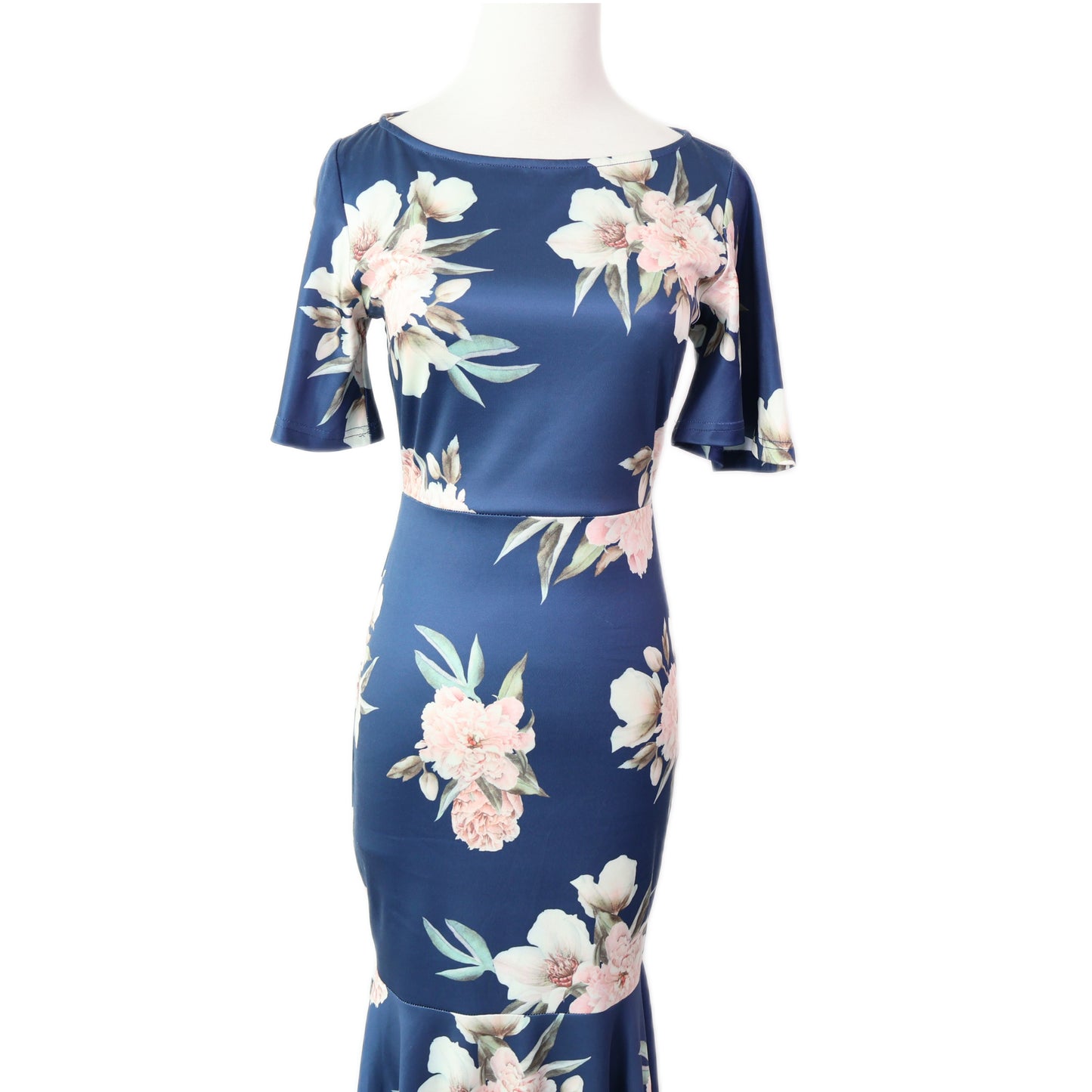 Floral Printed Gown