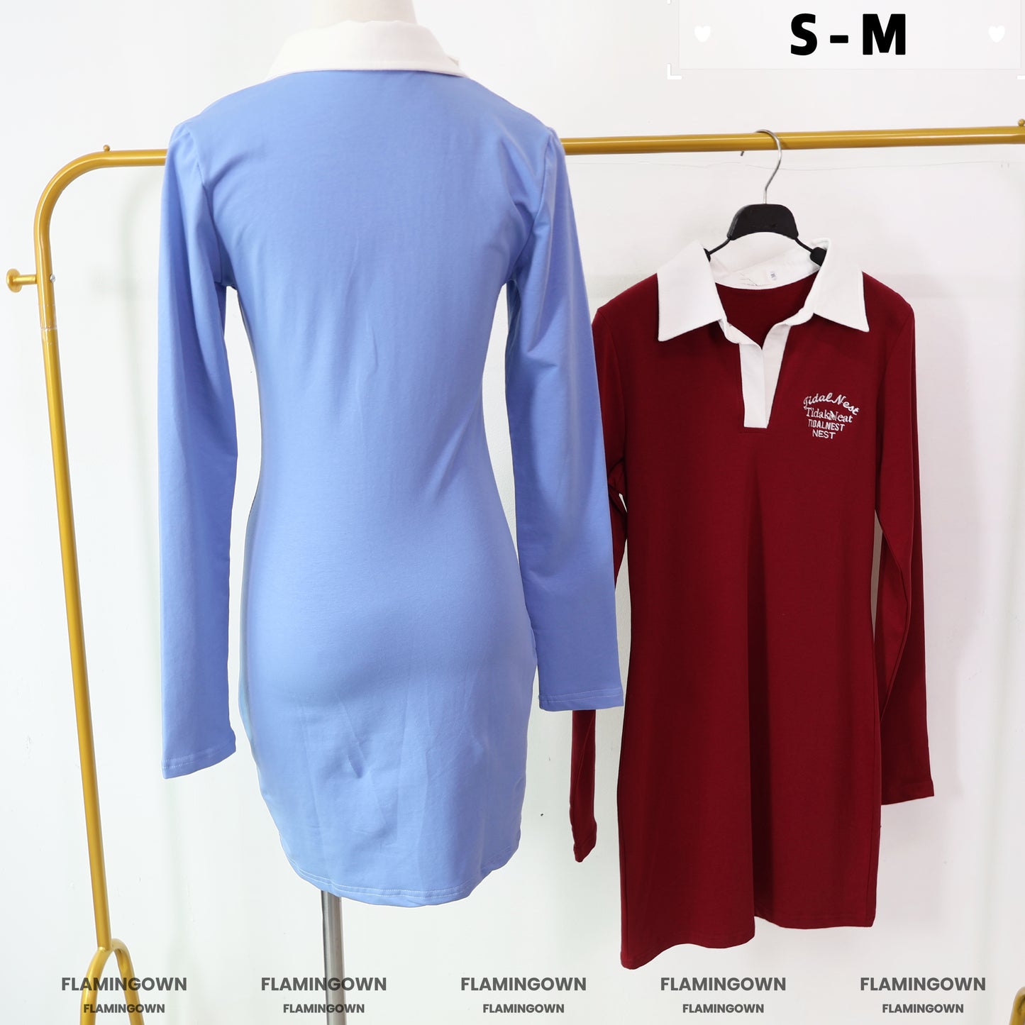 Long-Sleeve Tee Mini Dress