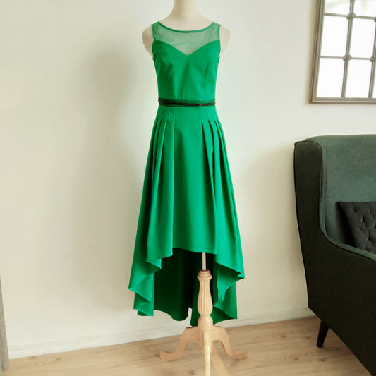 Sleeveless High Low Gown